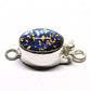 Blue starry sky clasp
