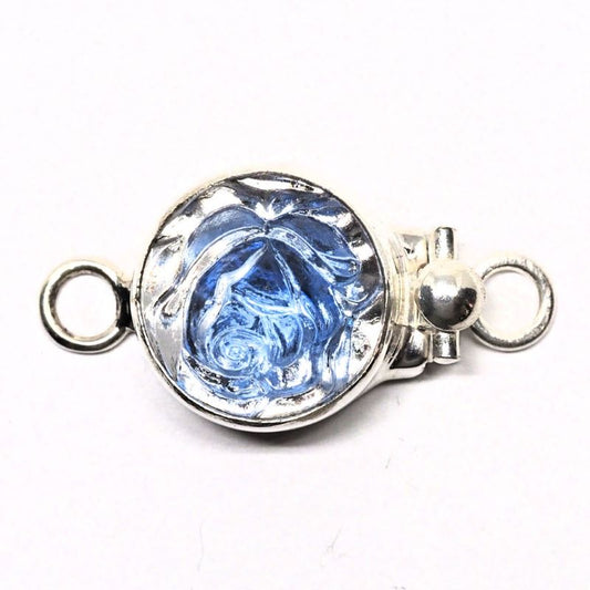 Sapphire rose cloud clasp