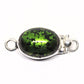 Bright olivine clasp