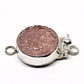 Rose pink carved clasp