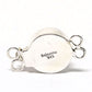 Red baroque stone clasp
