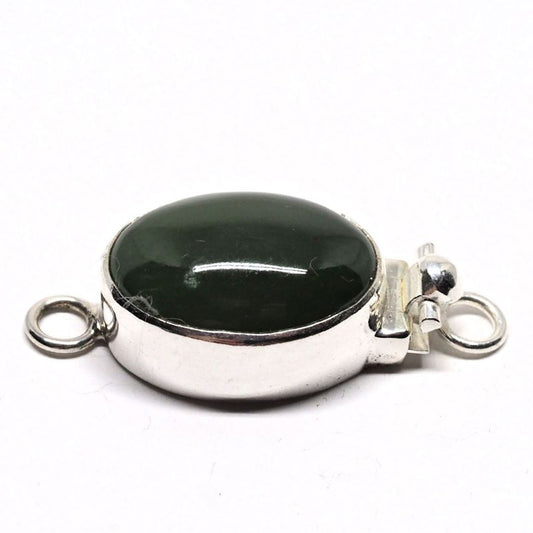 Faux jade clasp
