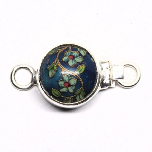 Blue vine clasp