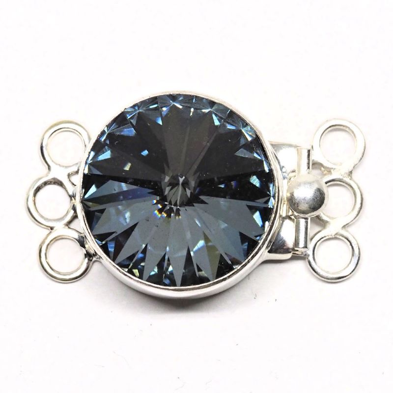 Montana blue Swarovski clasp