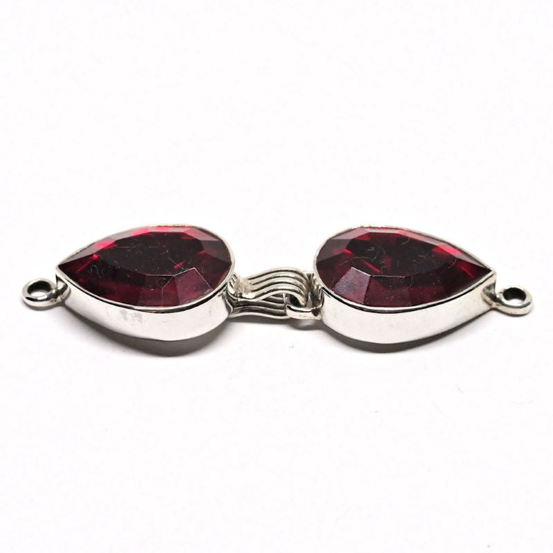 Swarovski Siam hook clasp