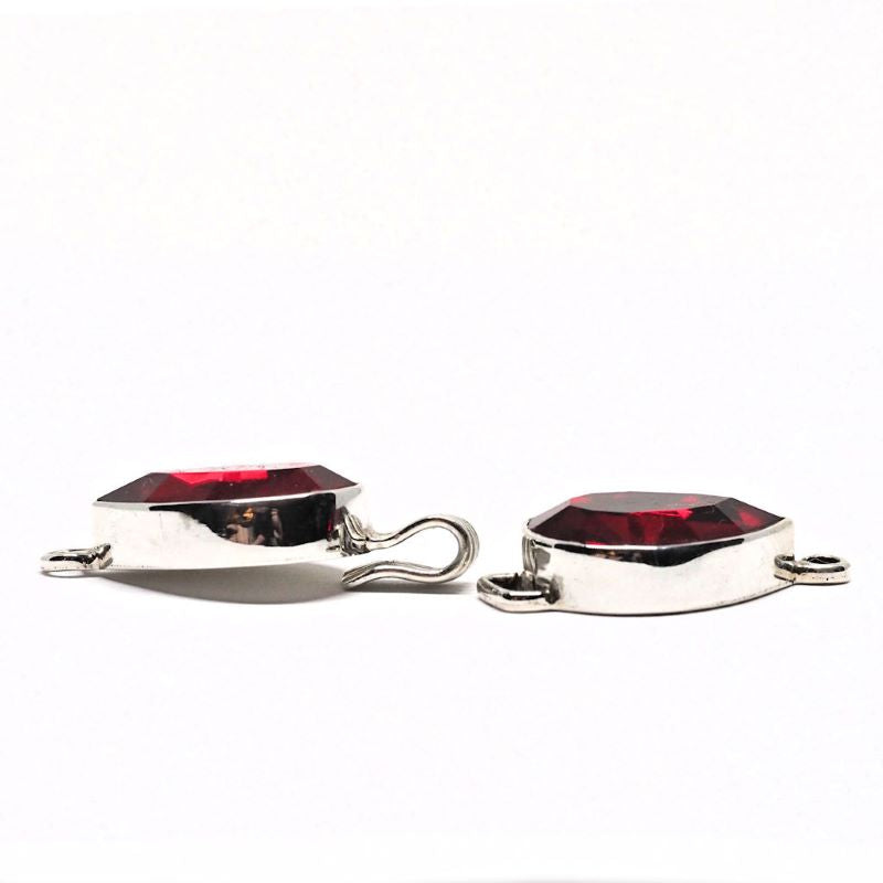 Swarovski Siam hook clasp