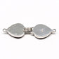 Swarovski Siam hook clasp