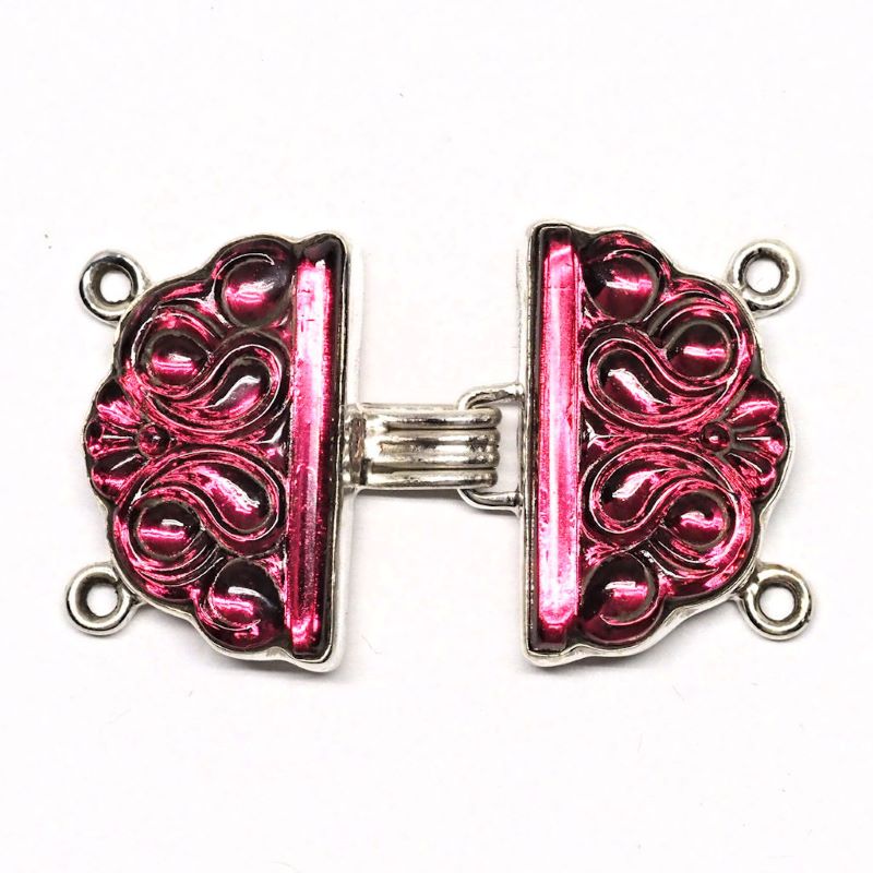 Pink hook clasp