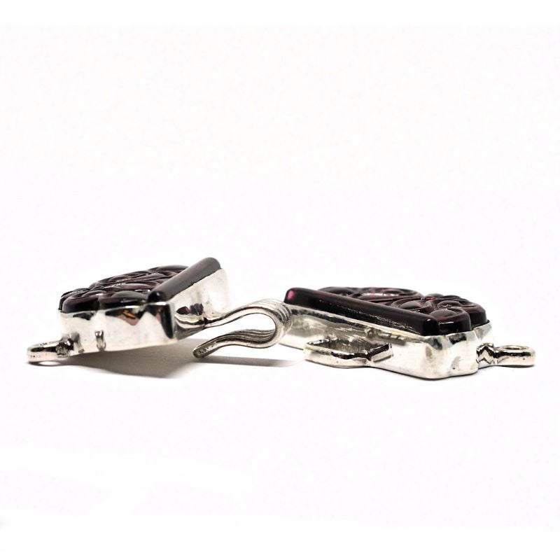 Pink hook clasp