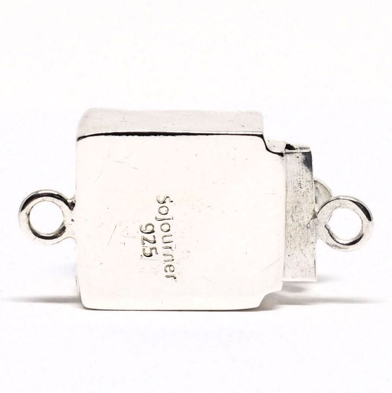 German dark and light blue silver foil clasp