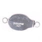 Black glass scarab clasp