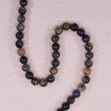 8 mm orange sodalite beads