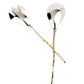 Olive branch serving spoon set