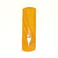 Vintage five-hole yellow batons