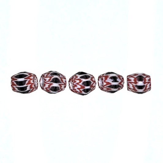 10 mm by 8 mm glass chevrons