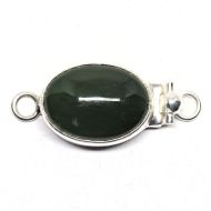 Faux jade clasp