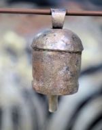 Hand-made copper bell, 3 inch
