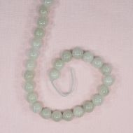 10 mm green aquamarine beads
