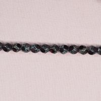 8 mm red peek-a-boo beads