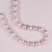 12 mm pale pink oval pearls