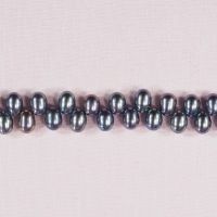 10 mm peacock top-drilled dancing pearls