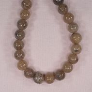 14 mm round fire agate beads