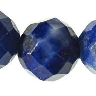 2 mm micro-faceted lapis beads
