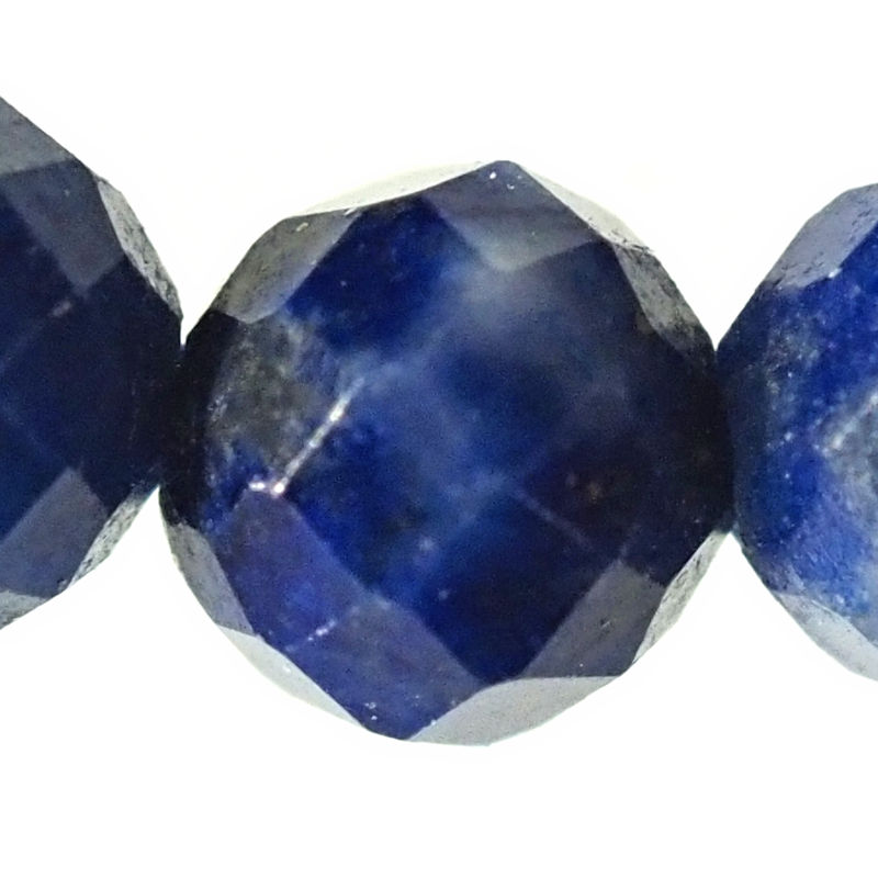 Faceted Lapis Beads